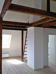 Blick in die Empore