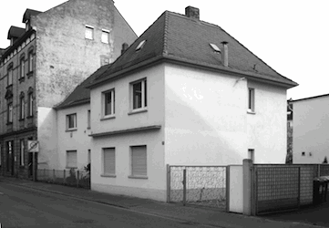 Ansicht Bestand von der Straße